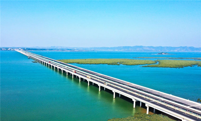 蘭州至?？诟咚俟窂V西欽州至北海段改擴(kuò)建工程鐵山港跨海特大橋.jpg